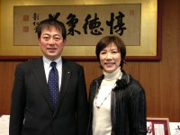 野志市長と